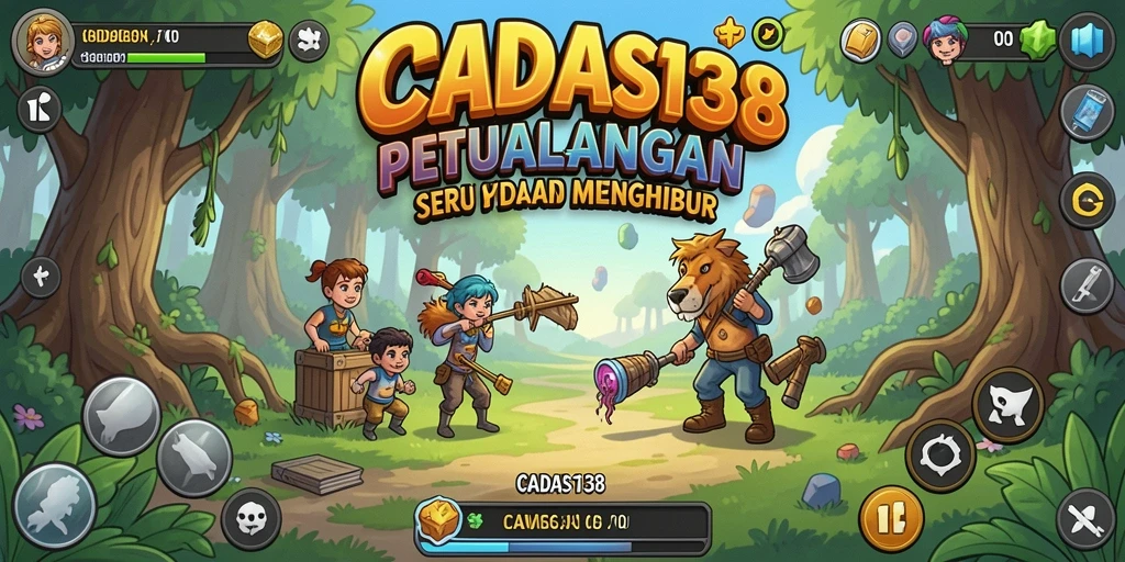 Tampilan gameplay menakjubkan dari CADAS138 yang seru.
