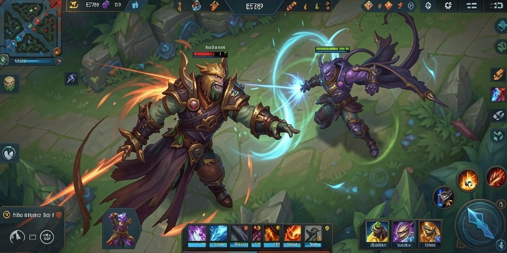 Tangkapan layar gameplay seru EE789 di medan perang.