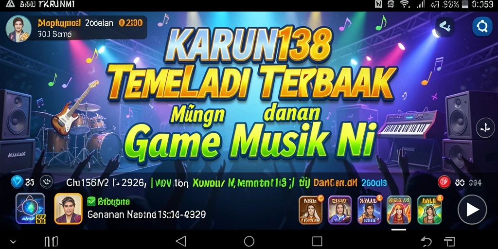 Screenshot KARUN138 menampilkan gameplay menarik dengan musik yang mengalun.