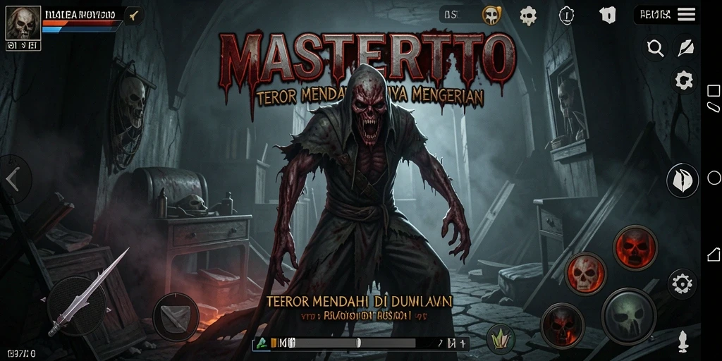 Gameplay MASTERTOTO yang menegangkan dan menyeramkan.