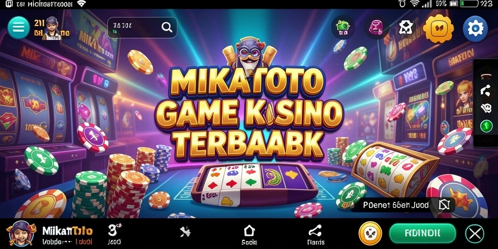 Gameplay menarik MIKATOTO dengan grafis Kasino yang menawan.