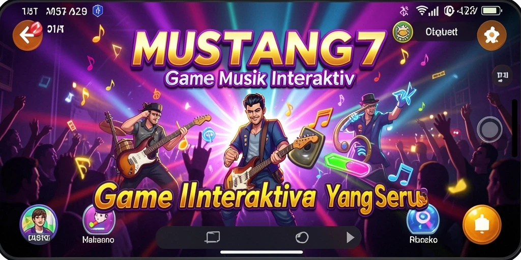 Tampilan antarmuka dan gameplay menarik dari MUSTANG77