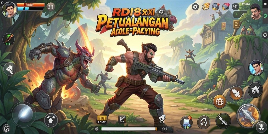 Menampilkan gameplay mendebarkan RDI88 dengan grafis yang mengagumkan.