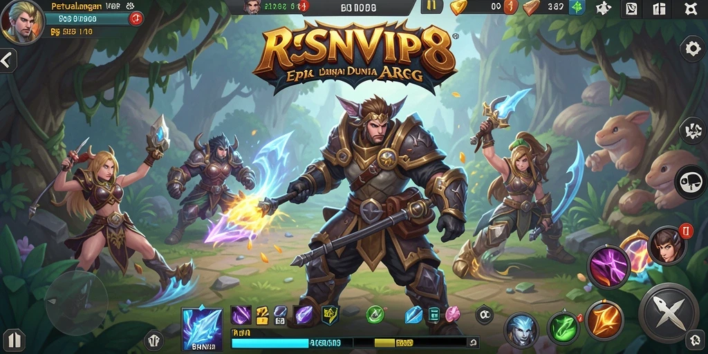Gameplay RSNVIP8 yang seru dan mendebarkan.