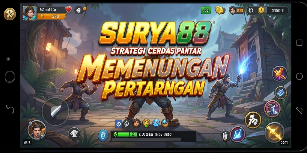 Tampilan gameplay SURYA88 yang menarik dengan strategi yang mendalam.