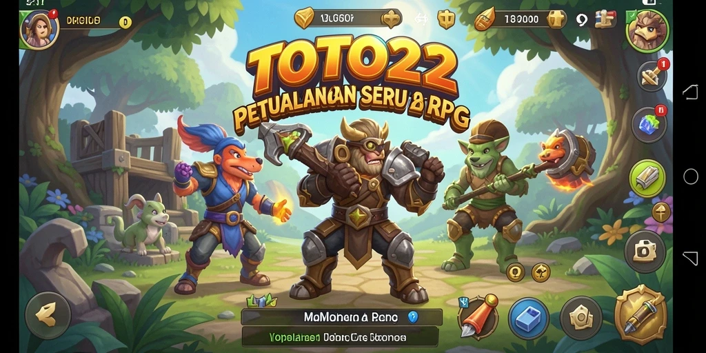 Tampilan gameplay TOTO22 yang menakjubkan dengan karakter yang beragam.