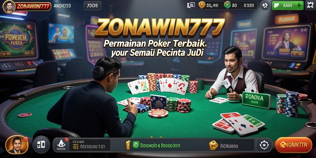 Tampilan gameplay ZONAWIN777 yang seru dan kompetitif.